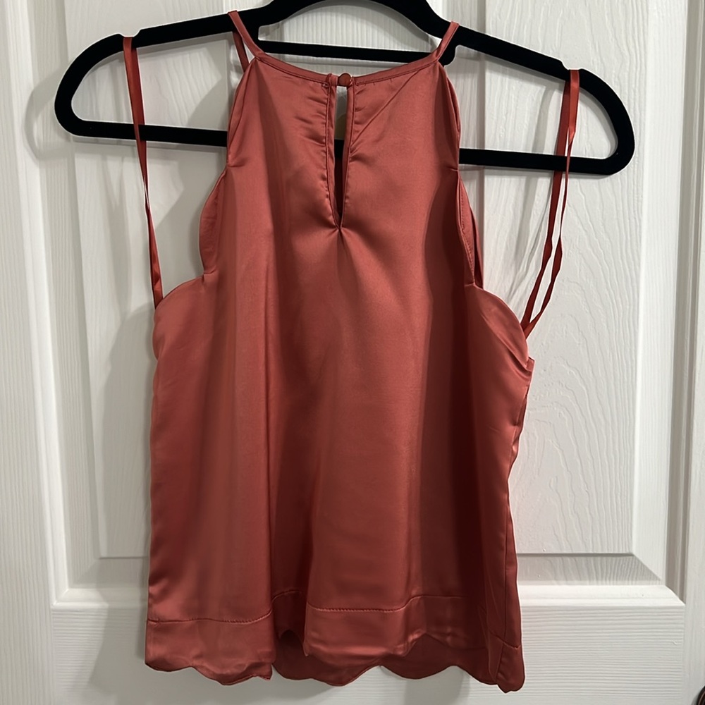 Fall satin top - Picture 3 of 3